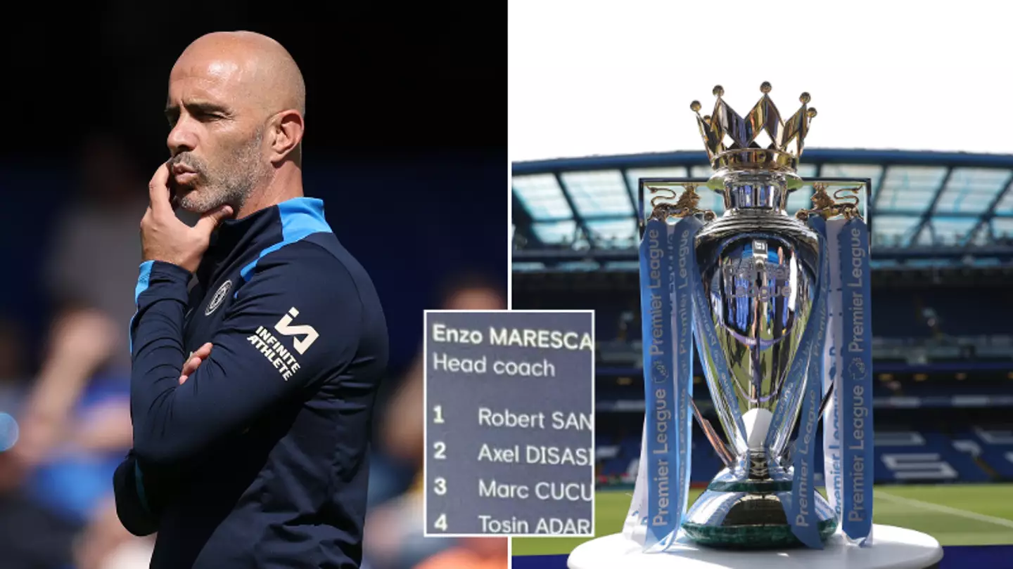 Four Chelsea players missing from matchday programme ahead of Man City game after 'not being given squad numbers'