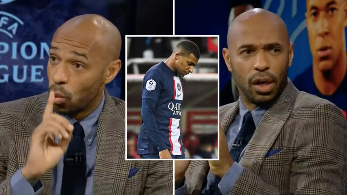 Thierry Henry tears into Kylian Mbappe for 'thinking he's bigger than PSG'