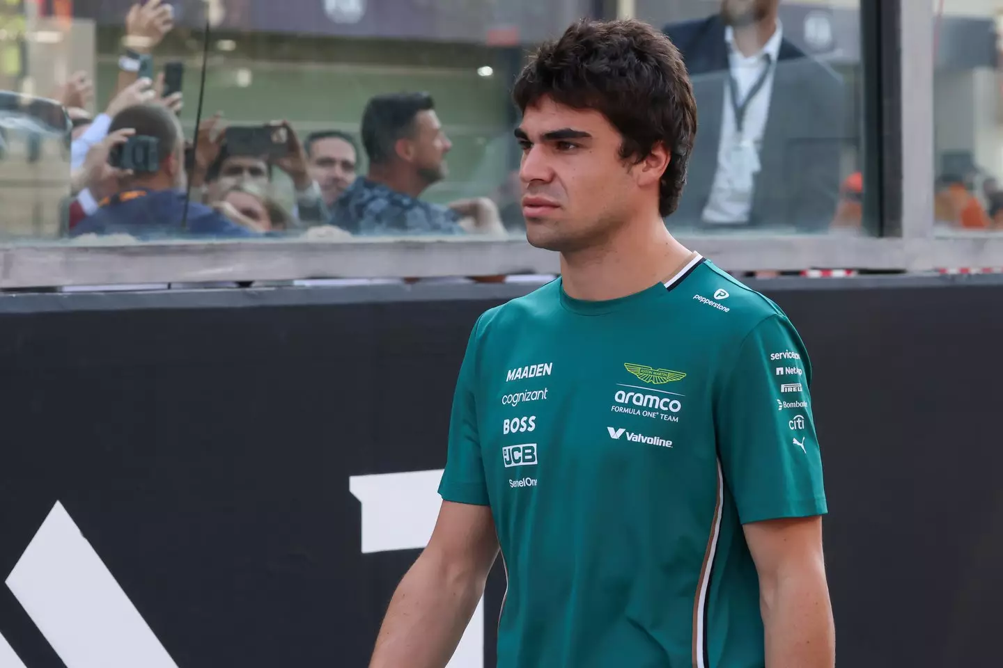 Lance Stroll of Aston Martin. Image: Getty