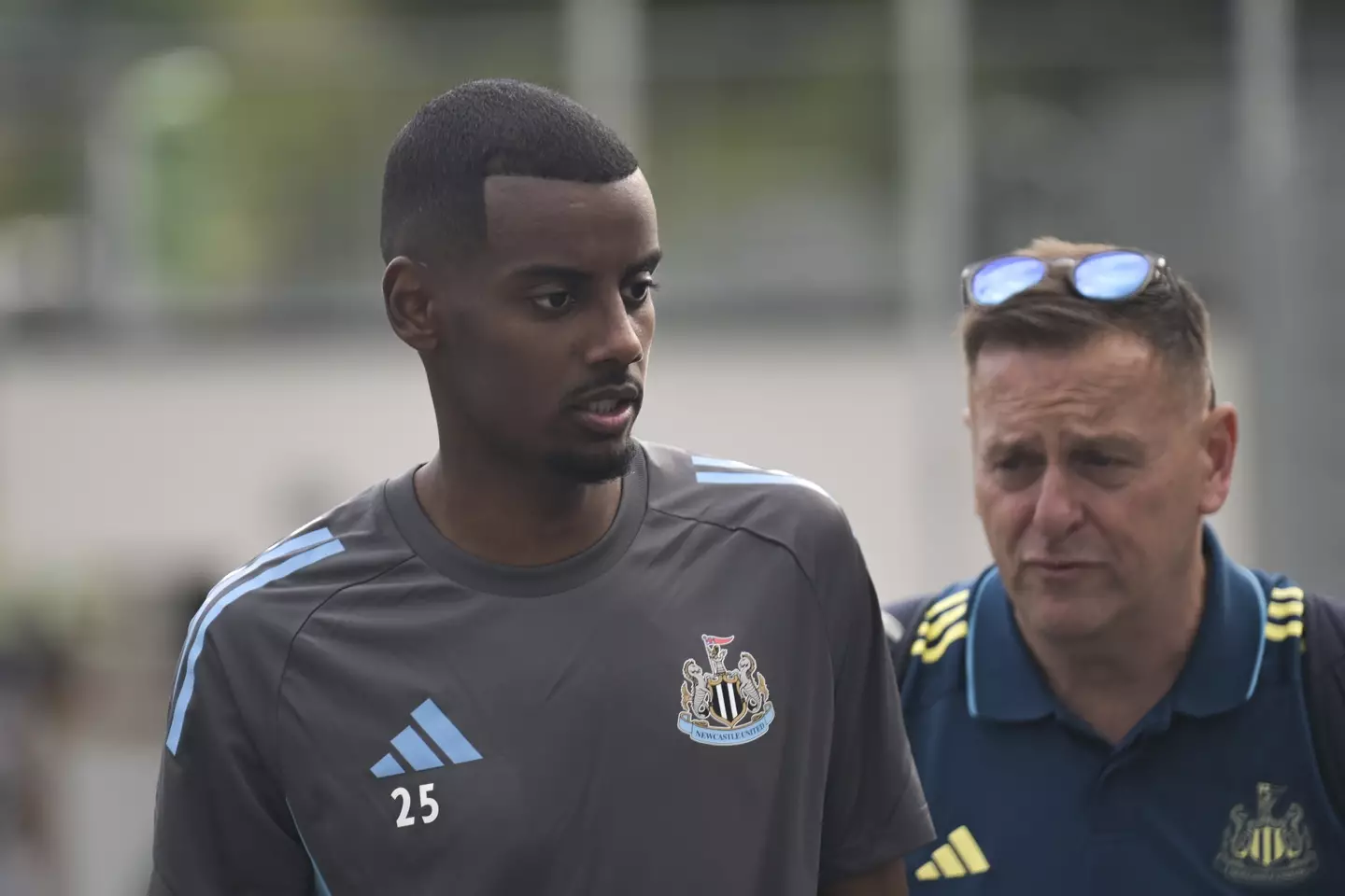 Alexander Isak wants out at Newcastle. Image: Getty