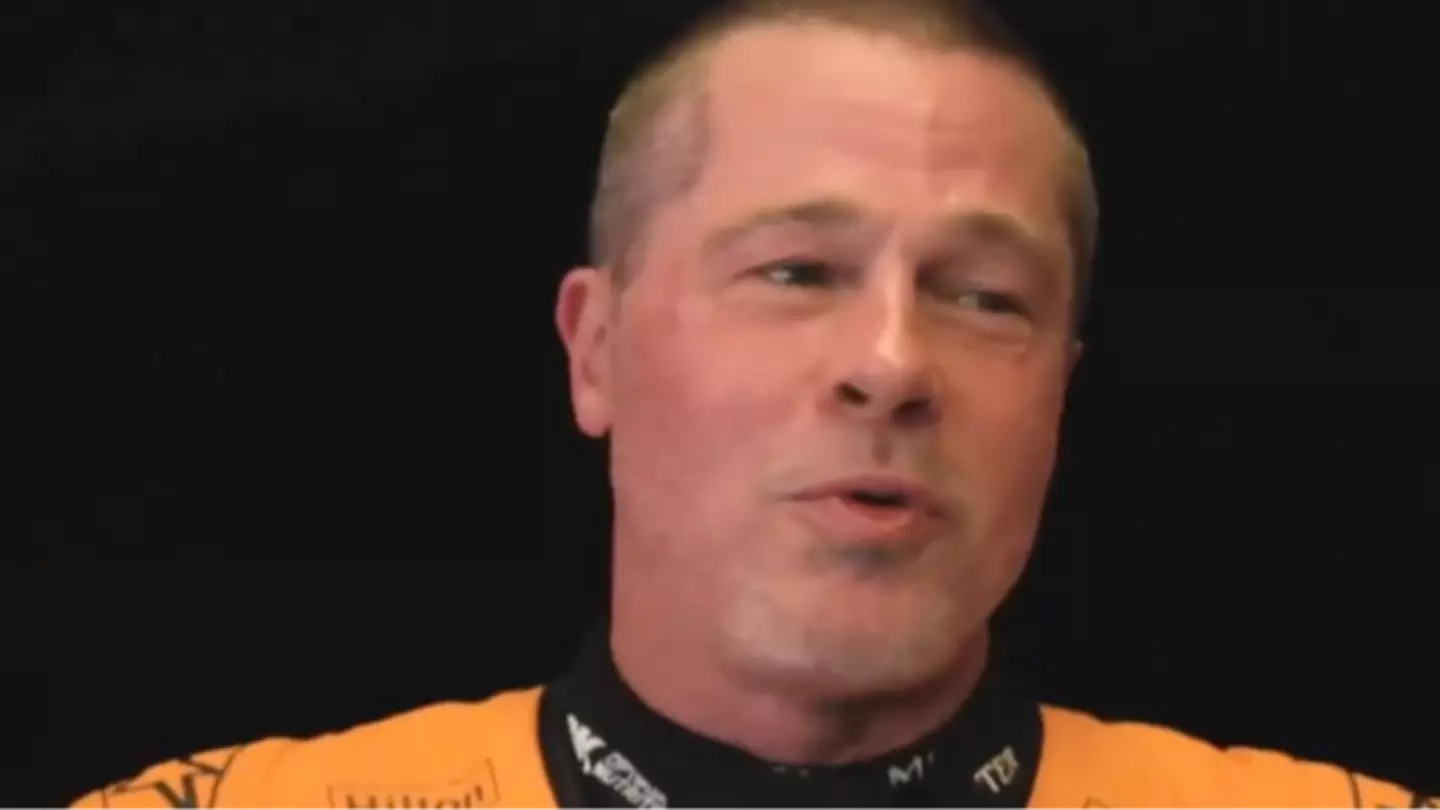 Unseen footage of Brad Pitt's McLaren test drive emerges as F1 fans all say the same thing