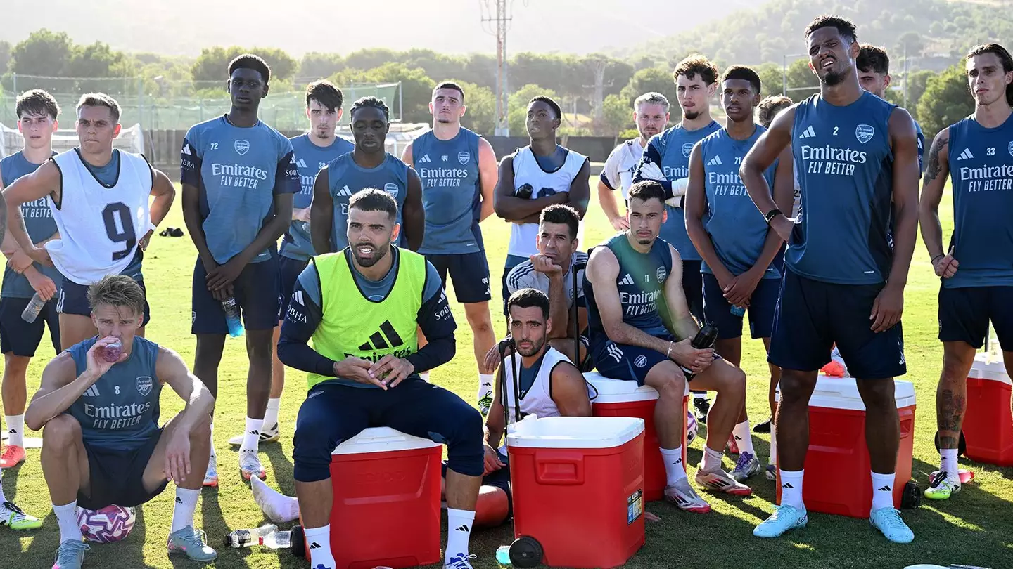 Arsenal player set to be 'banned' from first-team dressing room this season due to 'unbelievable' reason