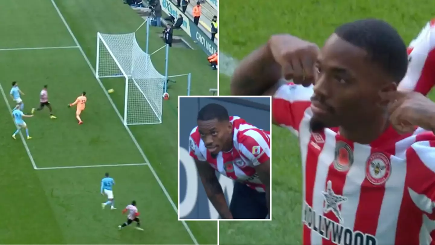 Ivan Toney scores 97th minute winner against Man City, he's sent a message to Gareth Southgate