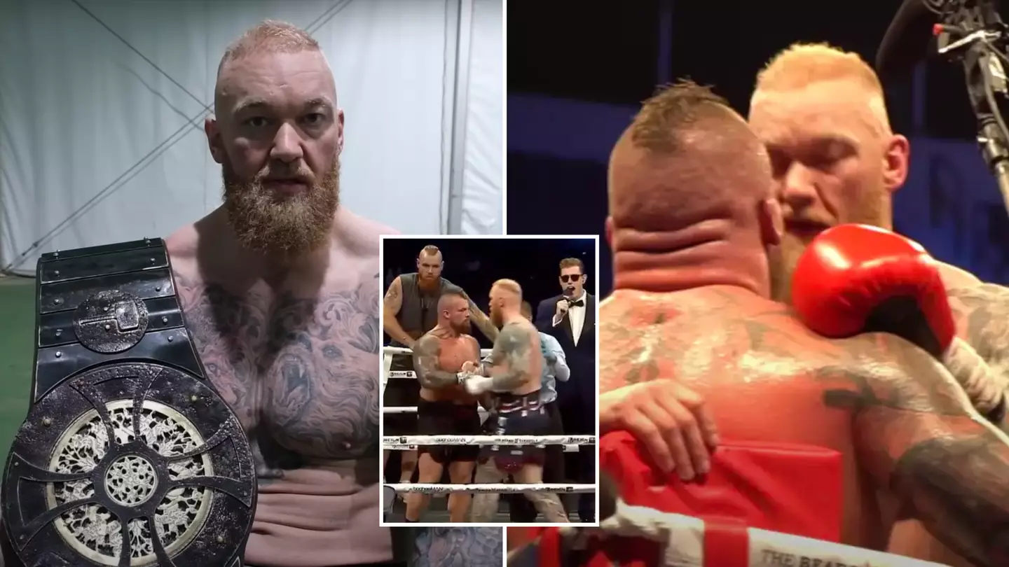 Thor Björnsson Finally Reveals What He Told Eddie Hall As Soon As He Won Their Fight