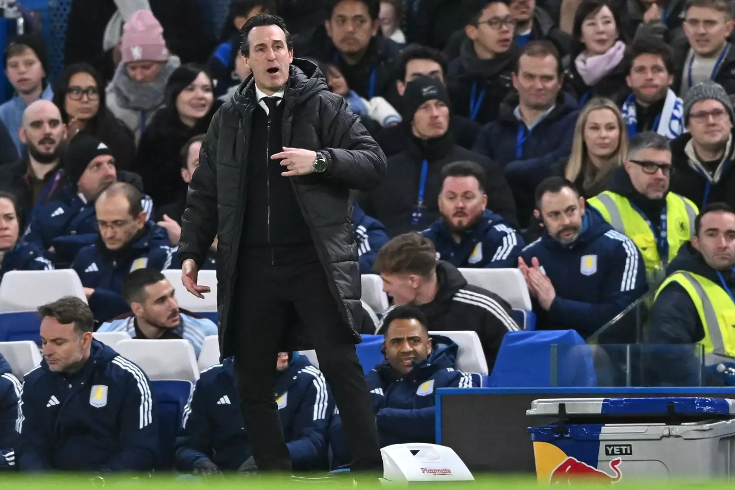 Unai Emery was praised for his second-half subs. Image credit: Getty