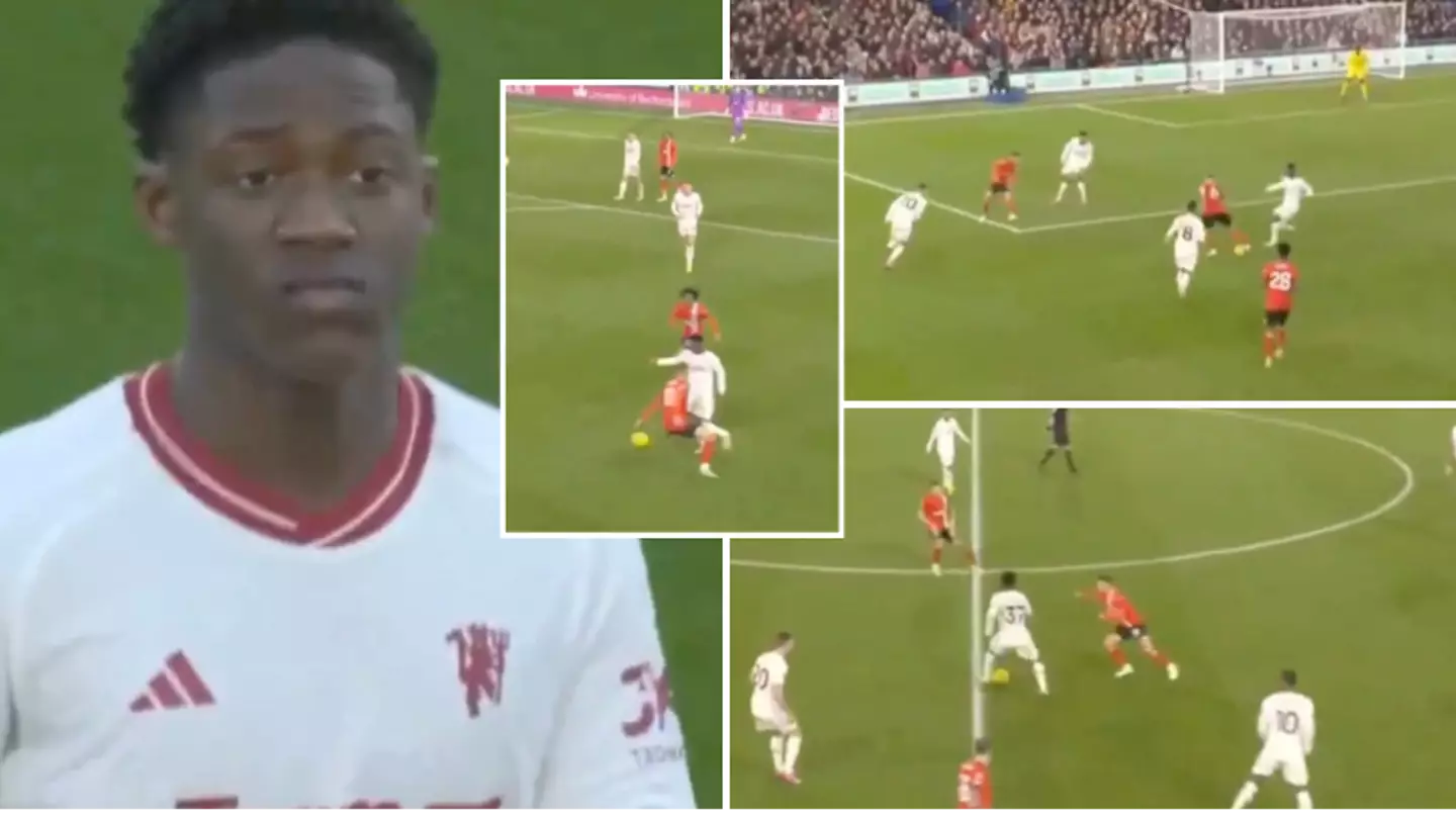 Kobbie Mainoo compilation against Luton Town shows he must be in England's Euro 2024 squad