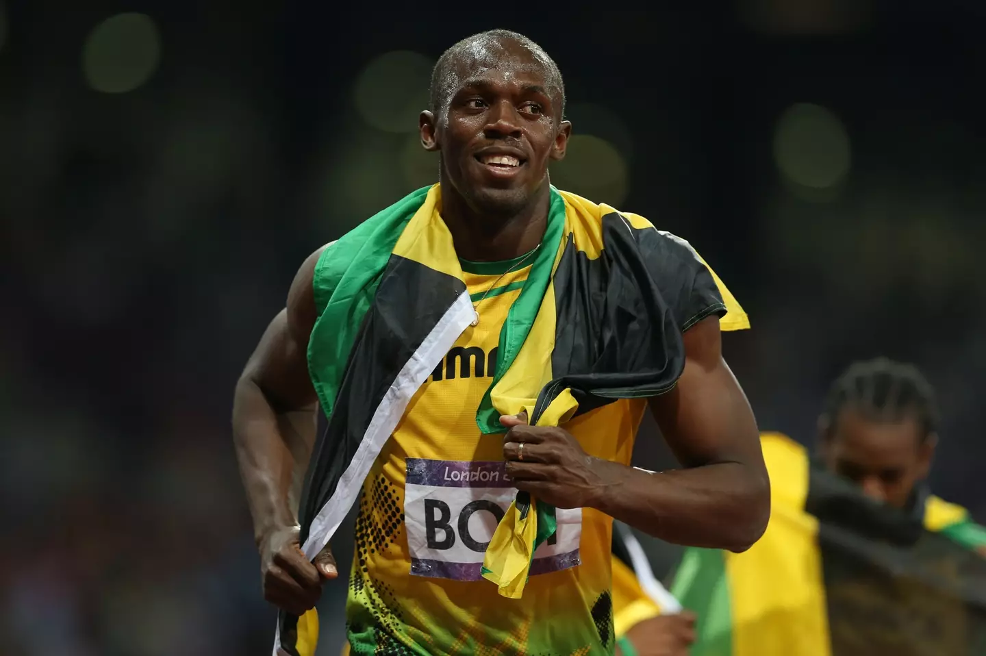 Usain Bolt won gold in two Olympics events. Image: Getty