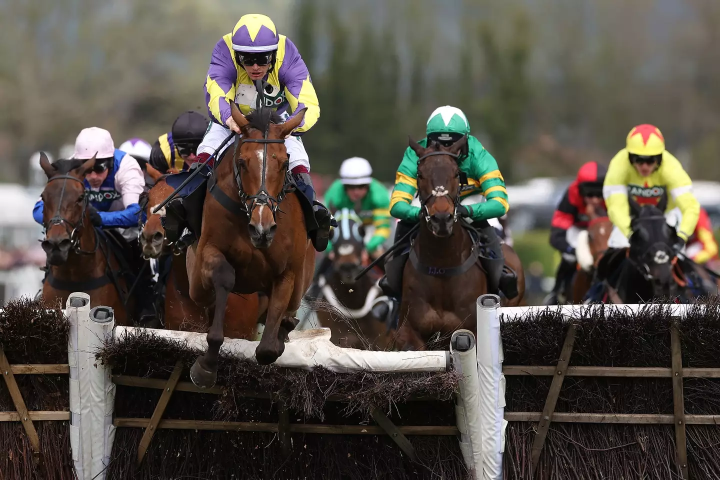 The Grand National 2024. Image: Getty 
