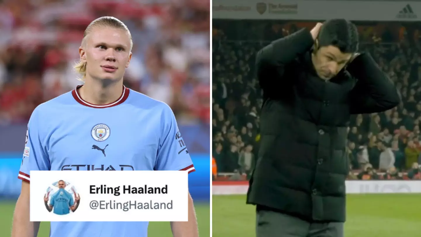 Fans convinced Erling Haaland watched Arsenal game after 'perfectly timed tweet'