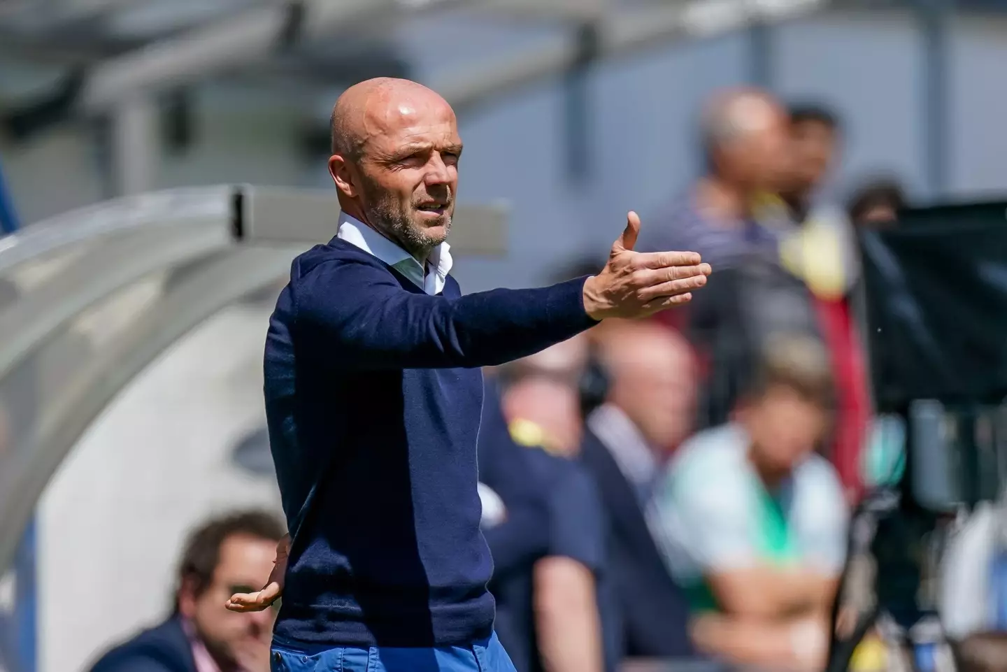 Alfred Schreuder managing Club Brugge. (Alamy)