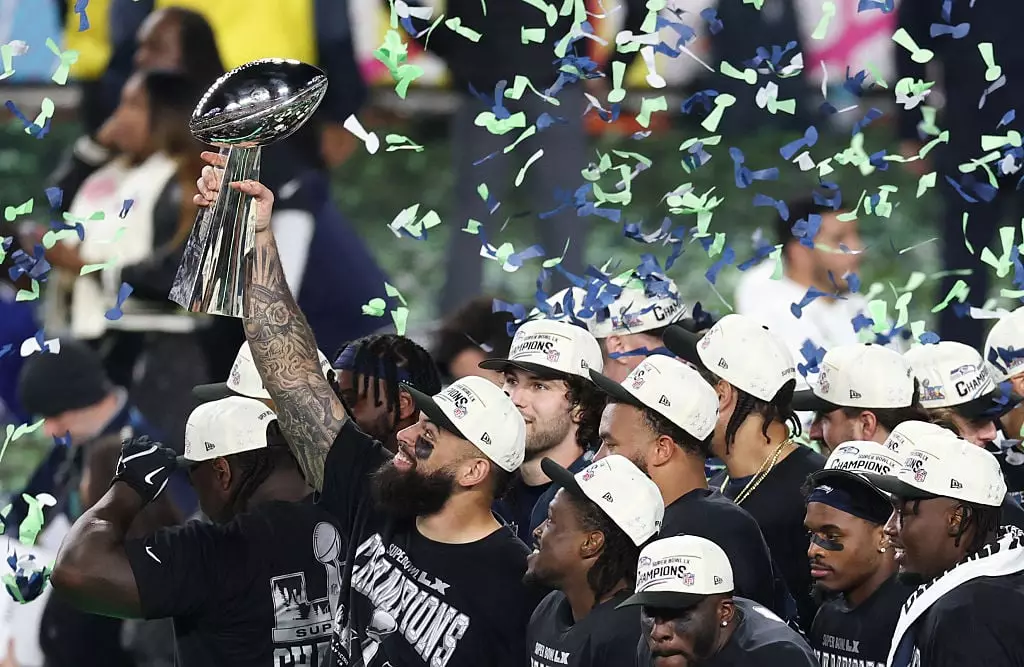 The Seahawks were crowed Super Bowl champions (Image: Getty)