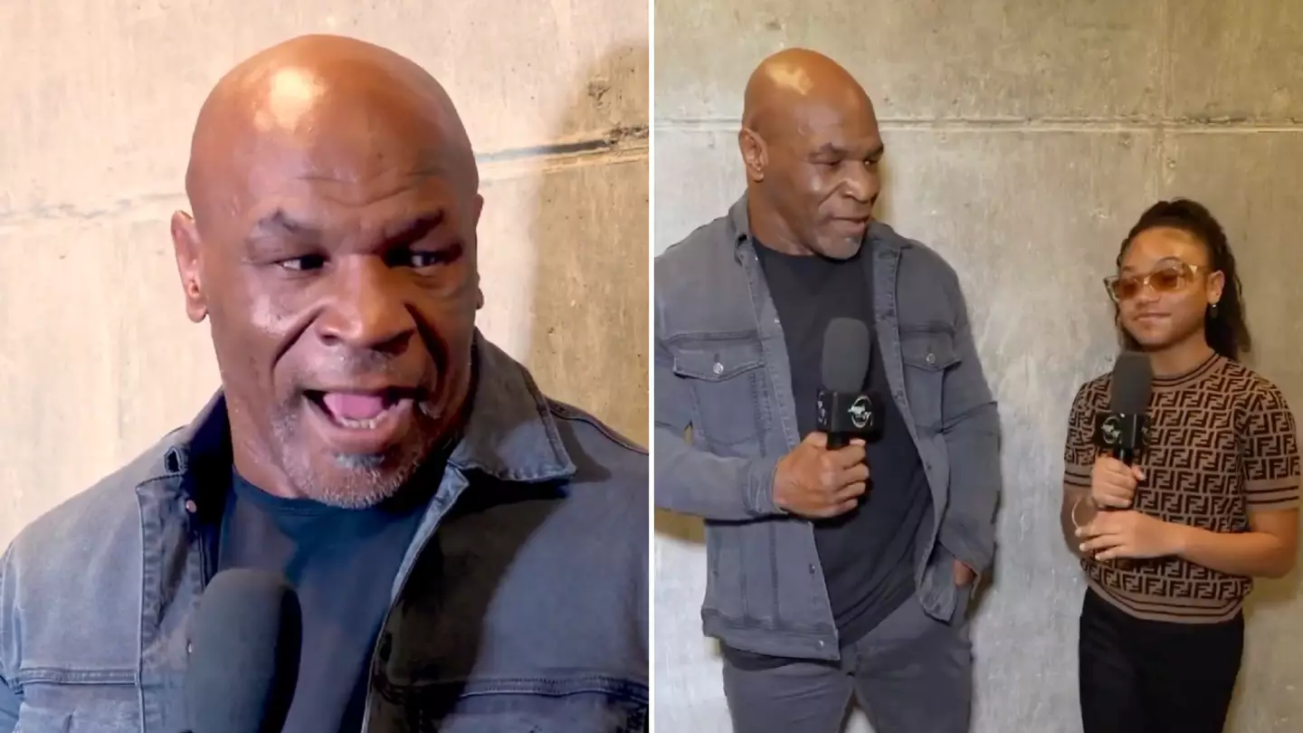 Mike Tyson 'forgets he's talking to kid' during viral interview and gives terrifying answer that even unnerved adults