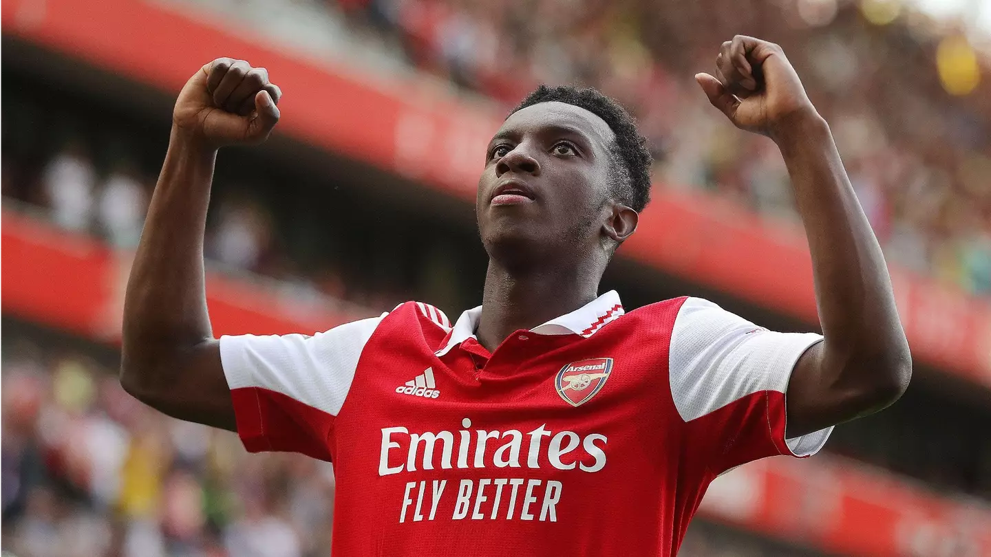 Eddie Nketiah is set to remain at Arsenal (Alamy)