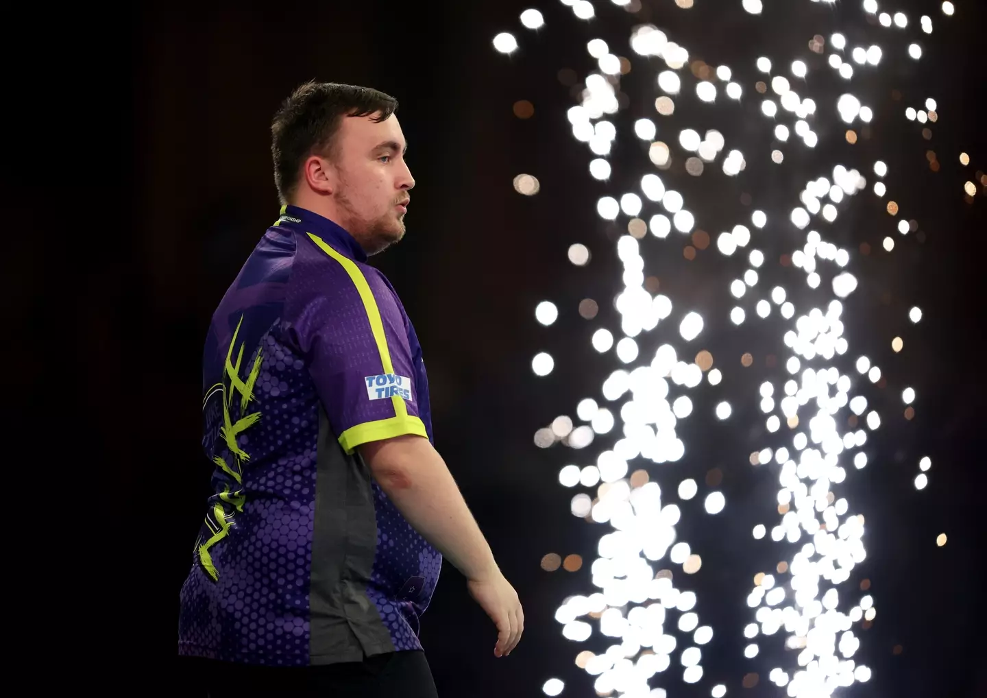 Littler during the World Championships- Getty