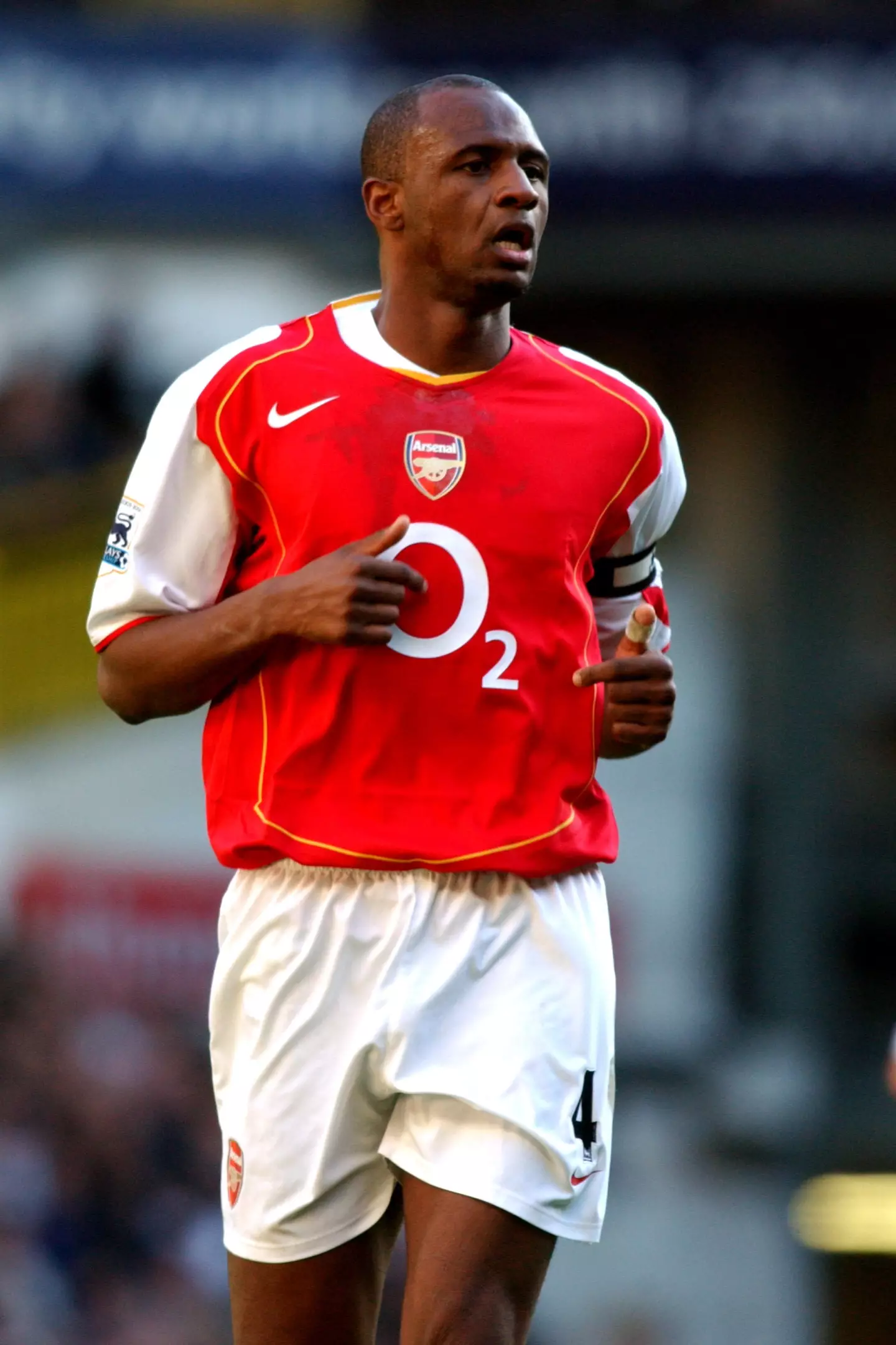 Former Arsenal captain Patrick Vieira is now manager of Crystal Palace (Image: Alamy)