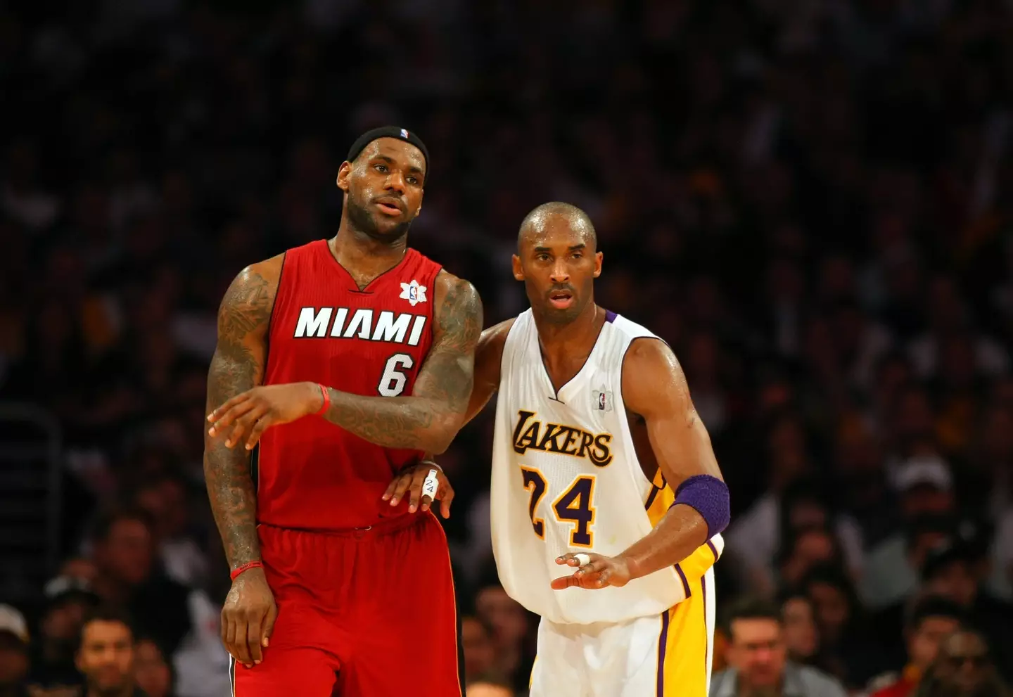 Lebron James had a great relationship with Kobe Bryant before the latter's tragic passing (Victor Decolongon/Getty Images)