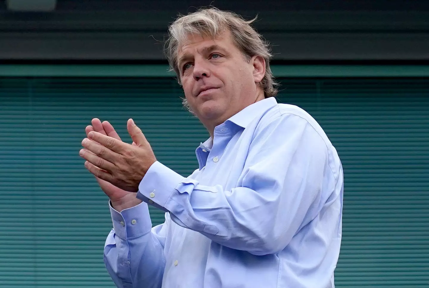 Todd Boehly in the stands at Stamford Bridge. (Alamy)