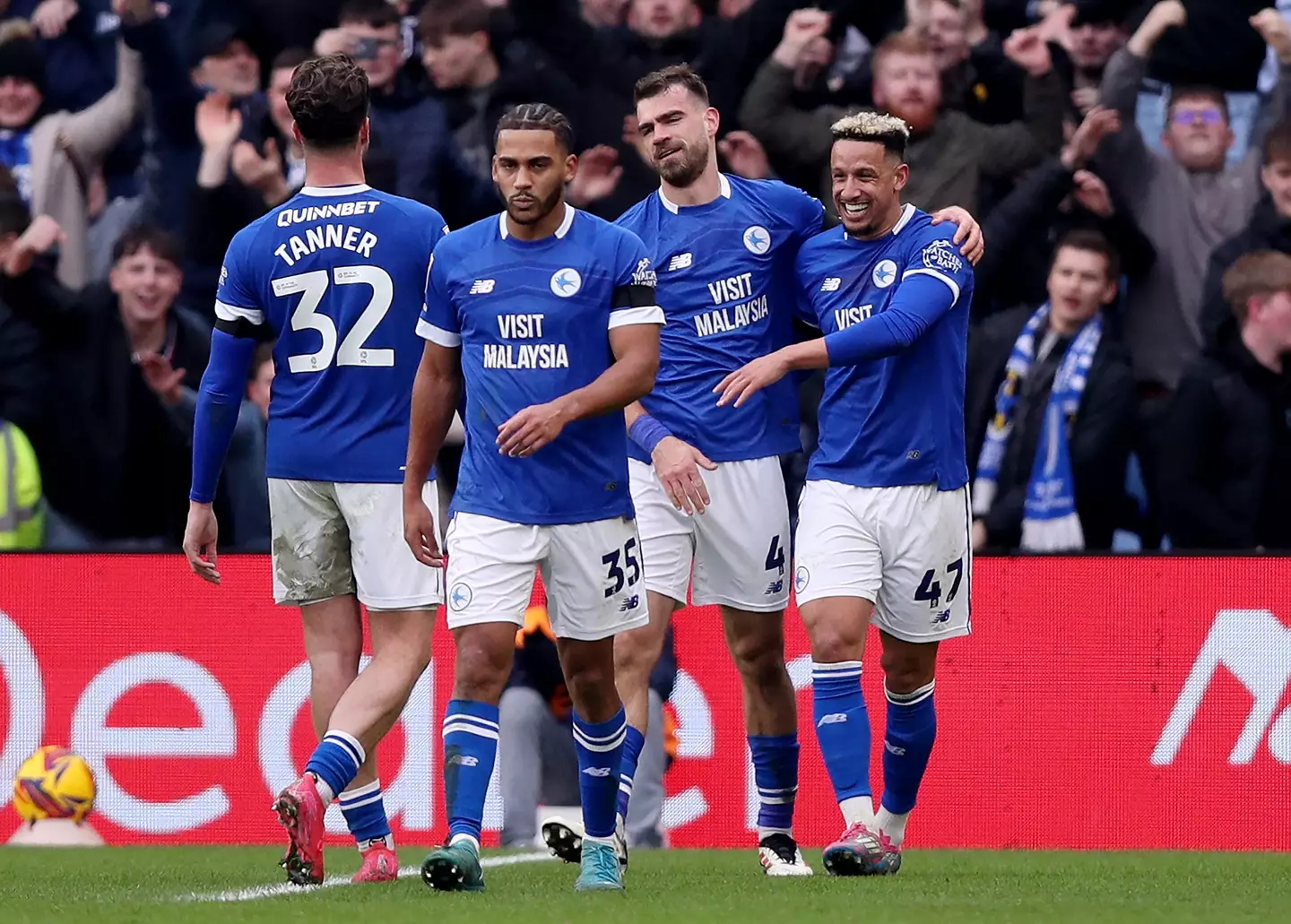 Cardiff ran away 3-0 winners on Saturday- Getty