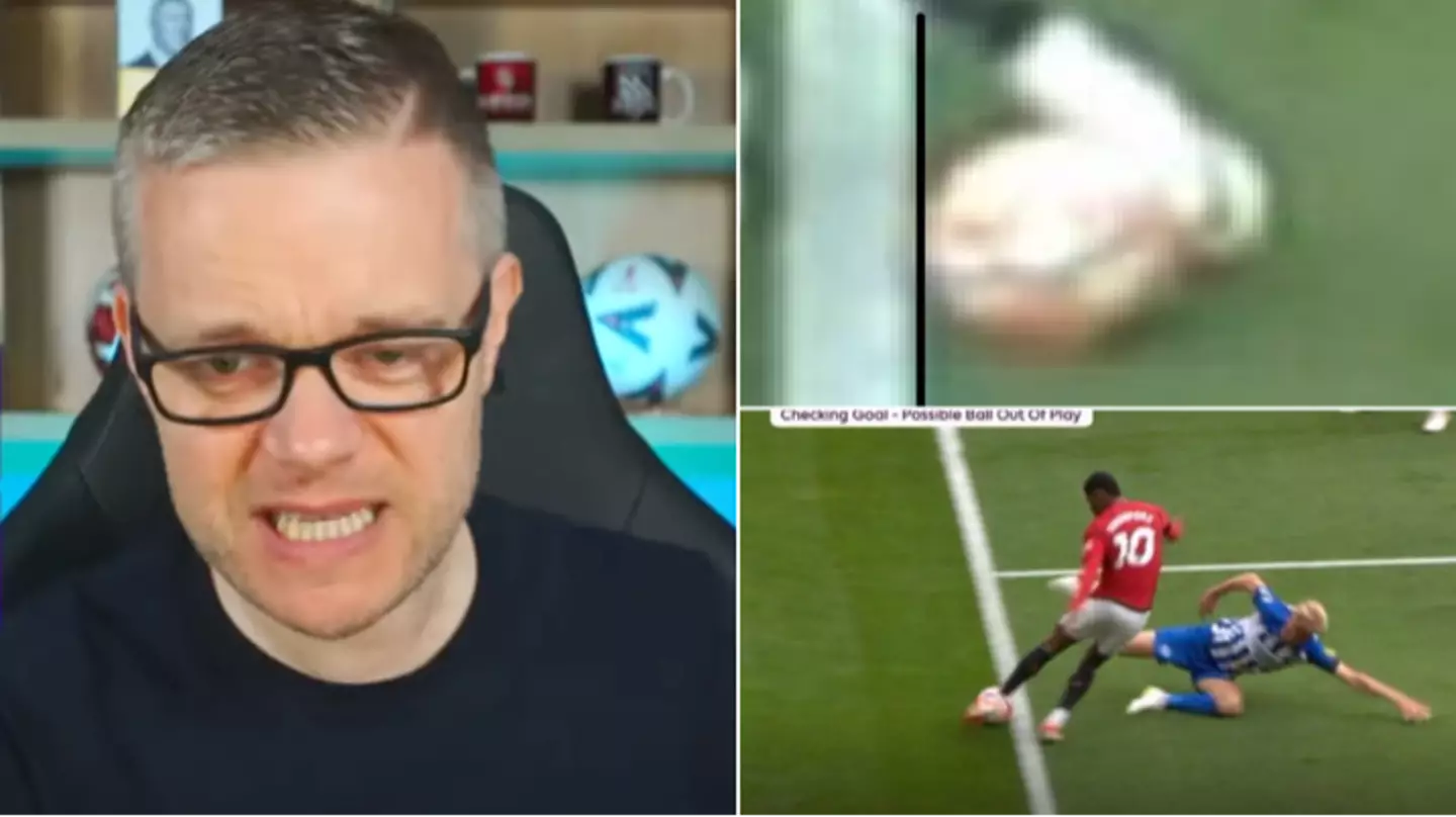 Mark Goldbridge explains why Rasmus Hojlund's goal against Brighton should have counted