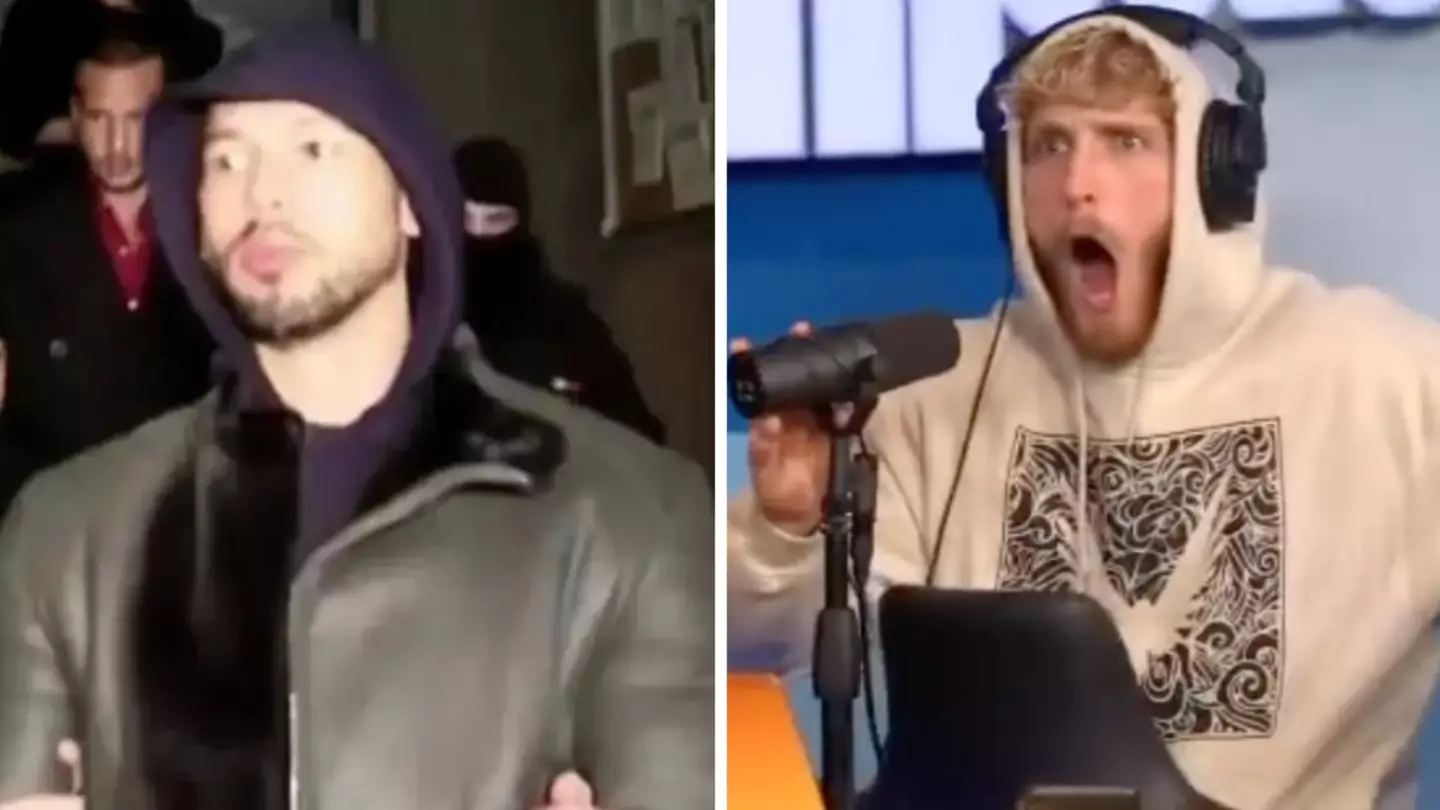 Andrew Tate continues to fire shots at Logan Paul despite being inside Romanian jail