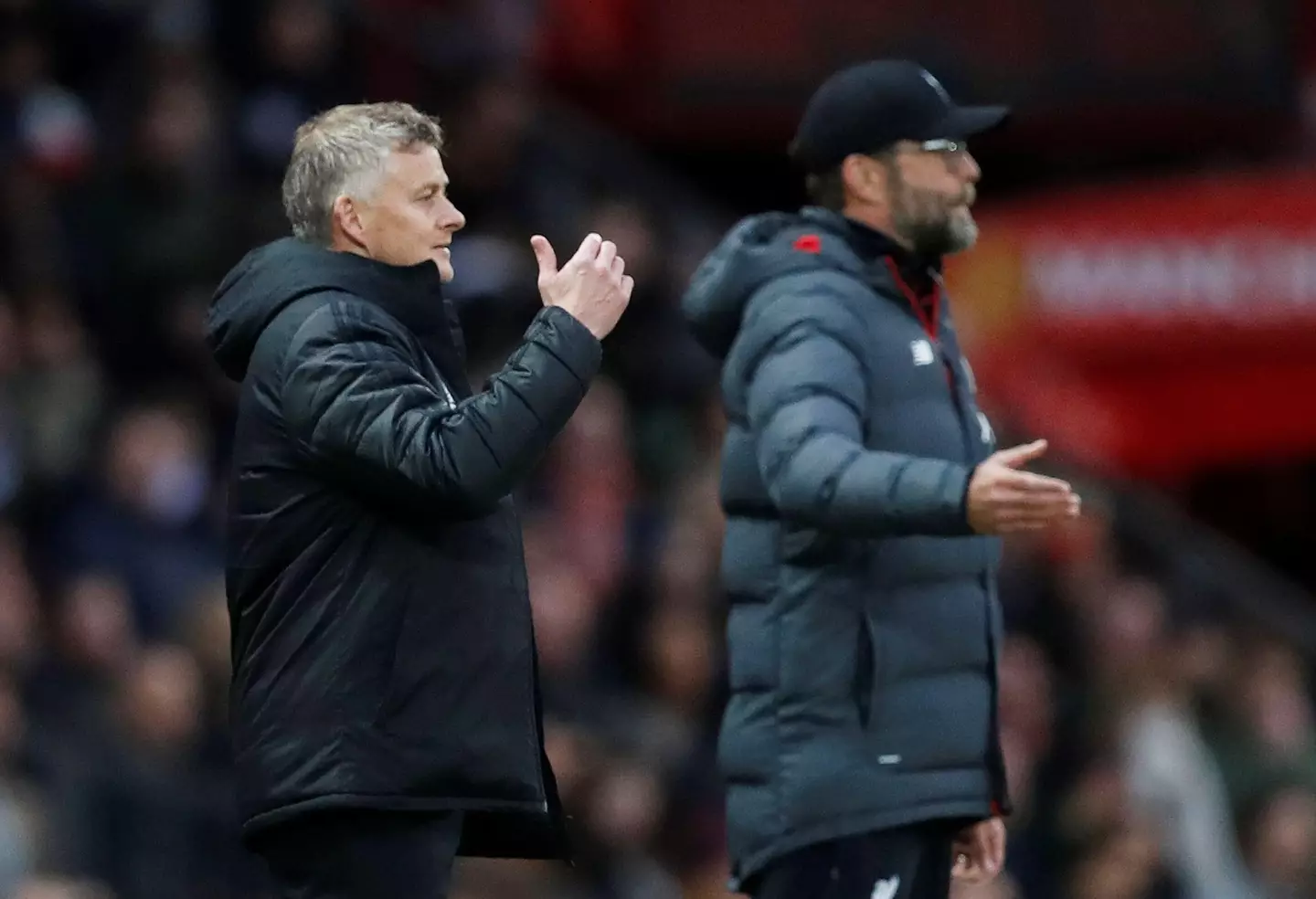 Ole Gunnar Solskjaer's first competitive match against Liverpool as United manager ended as a goalless draw (Image: Alamy)