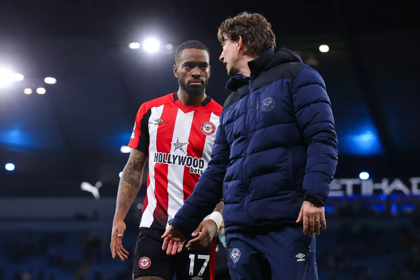 Toney played his best football under Frank at Spurs. Image: Getty
