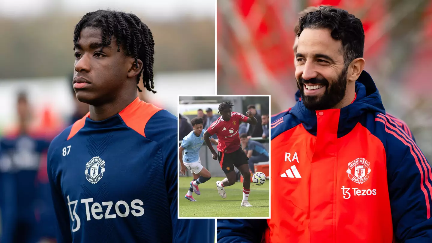 Who is Godwill Kukonki? The Man Utd defender included in Ruben Amorim's first matchday squad after 'impressing' in training