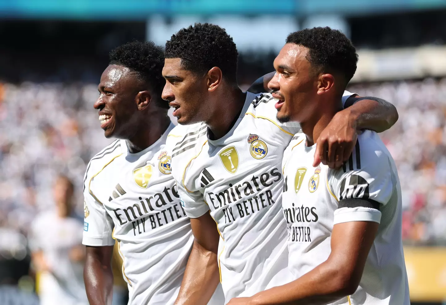 Trent Alexander Arnold swapped Liverpool for Real Madrid this summer. (Image: Francois Nel / Staff via Getty)