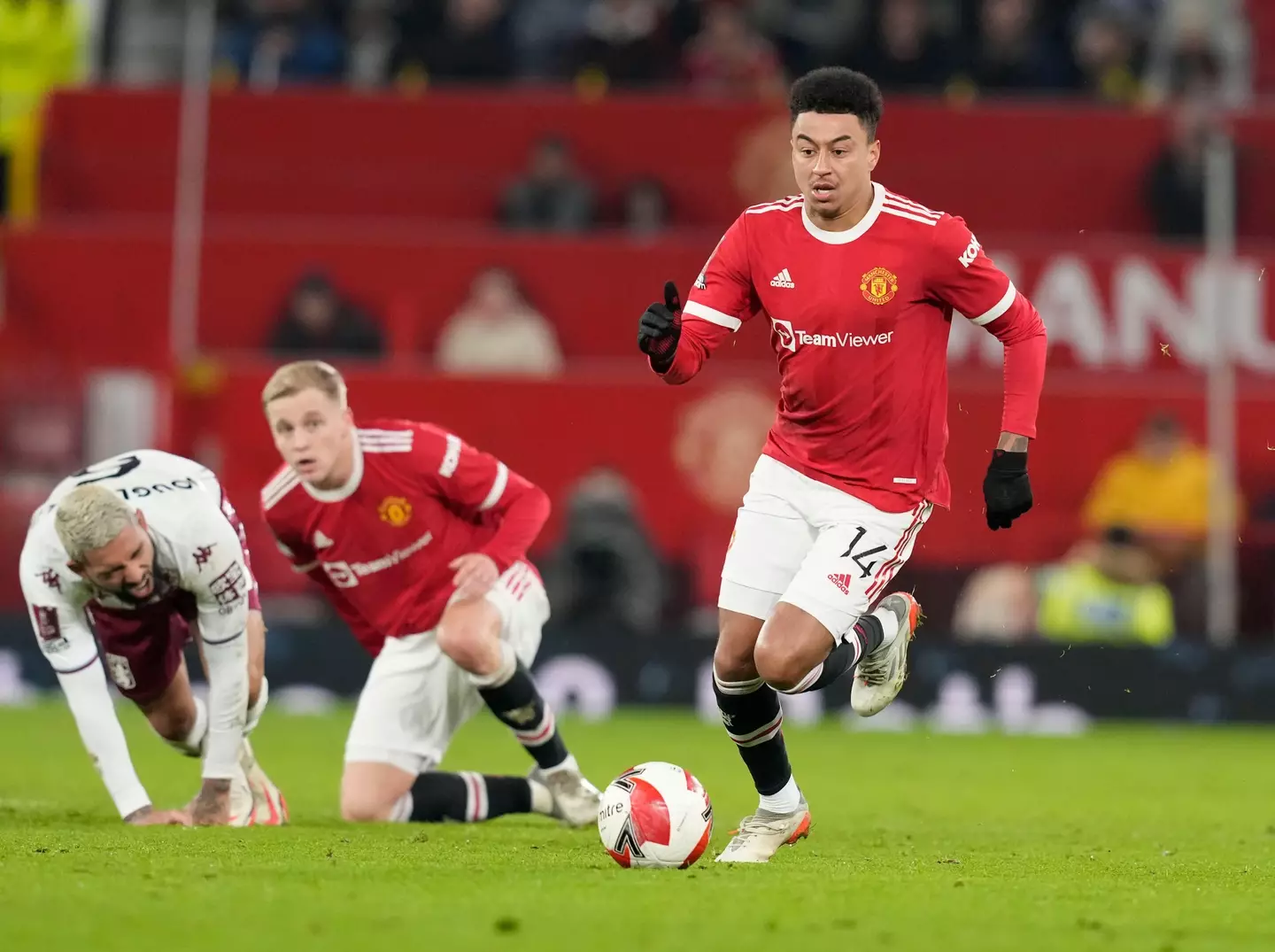 Lingard has also been linked to Newcastle. Image: PA Images