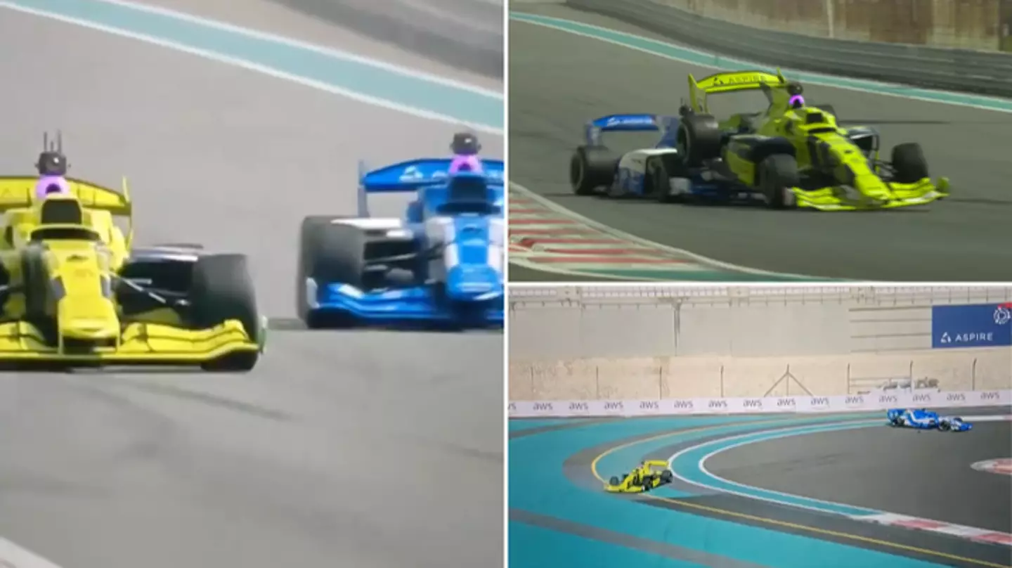 World's first AI-controlled car race takes place for £1.9m in Abu Dhabi with shocking results