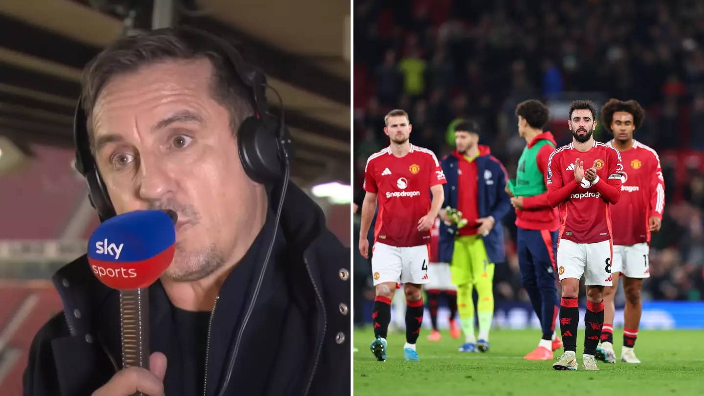 Gary Neville digs out two Man Utd players in brutal rant after Chelsea draw and says they must 'work harder'