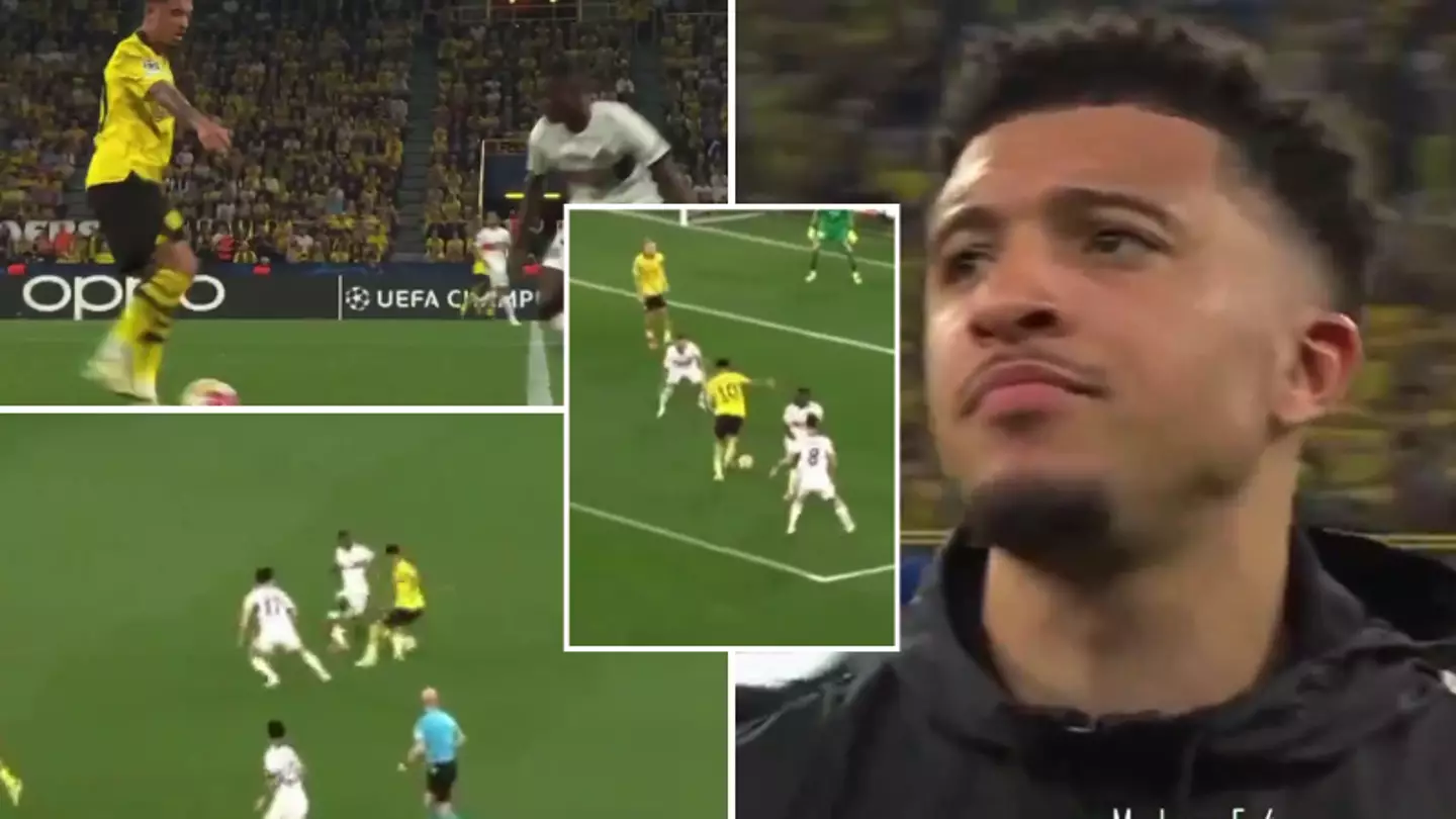 Compilation of Jadon Sancho's breathtaking performance for Dortmund vs PSG shows he's back to his best