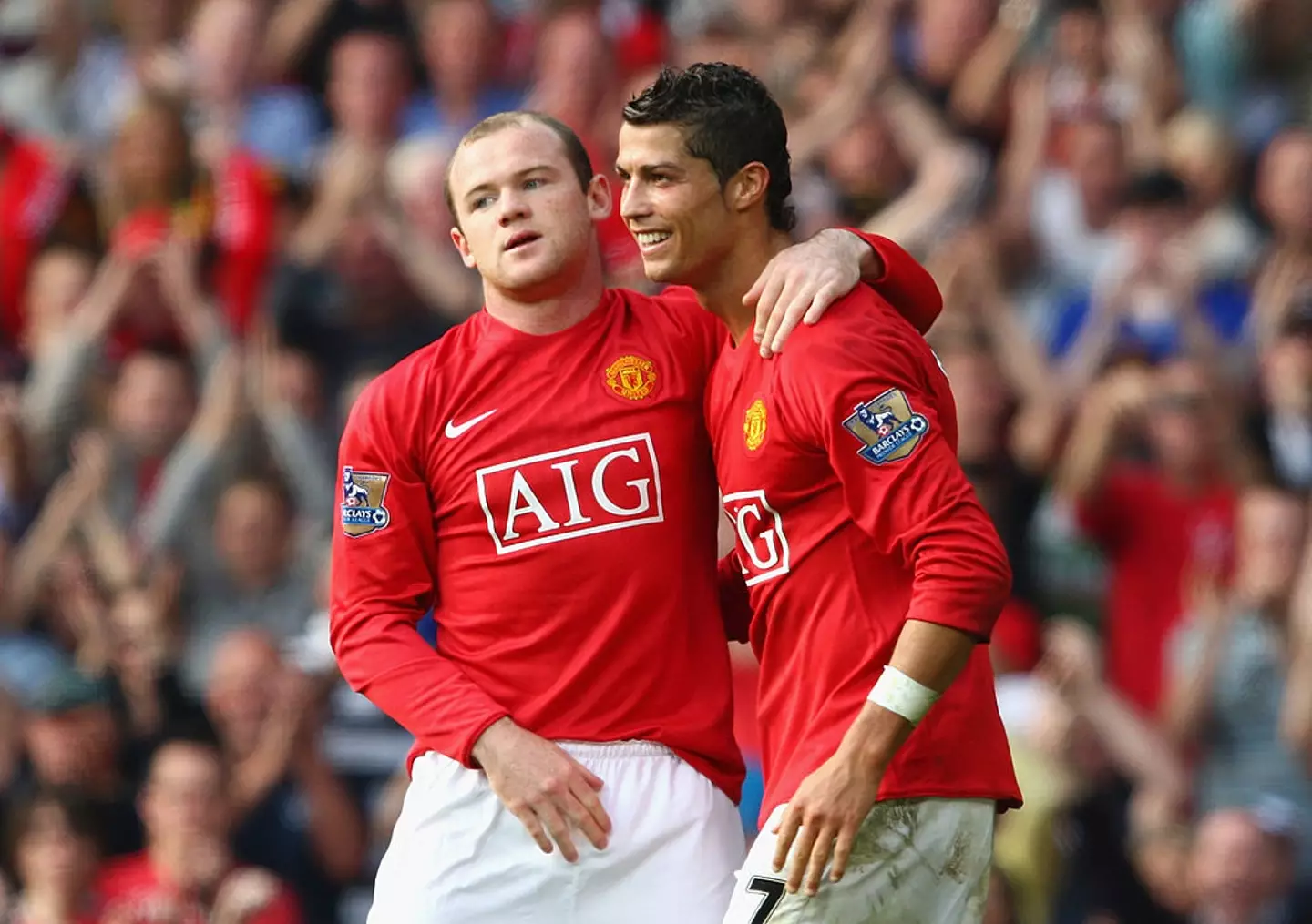 Cristiano Ronaldo and Wayne Rooney are two of the best to ever play for Manchester United. (Image: Clive Brunskill/Getty Images)