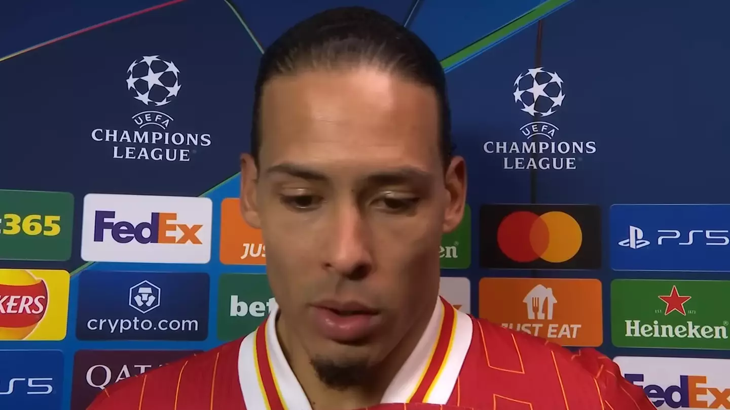Liverpool fans in meltdown as Virgil van Dijk makes worrying comment about his future after PSG defeat
