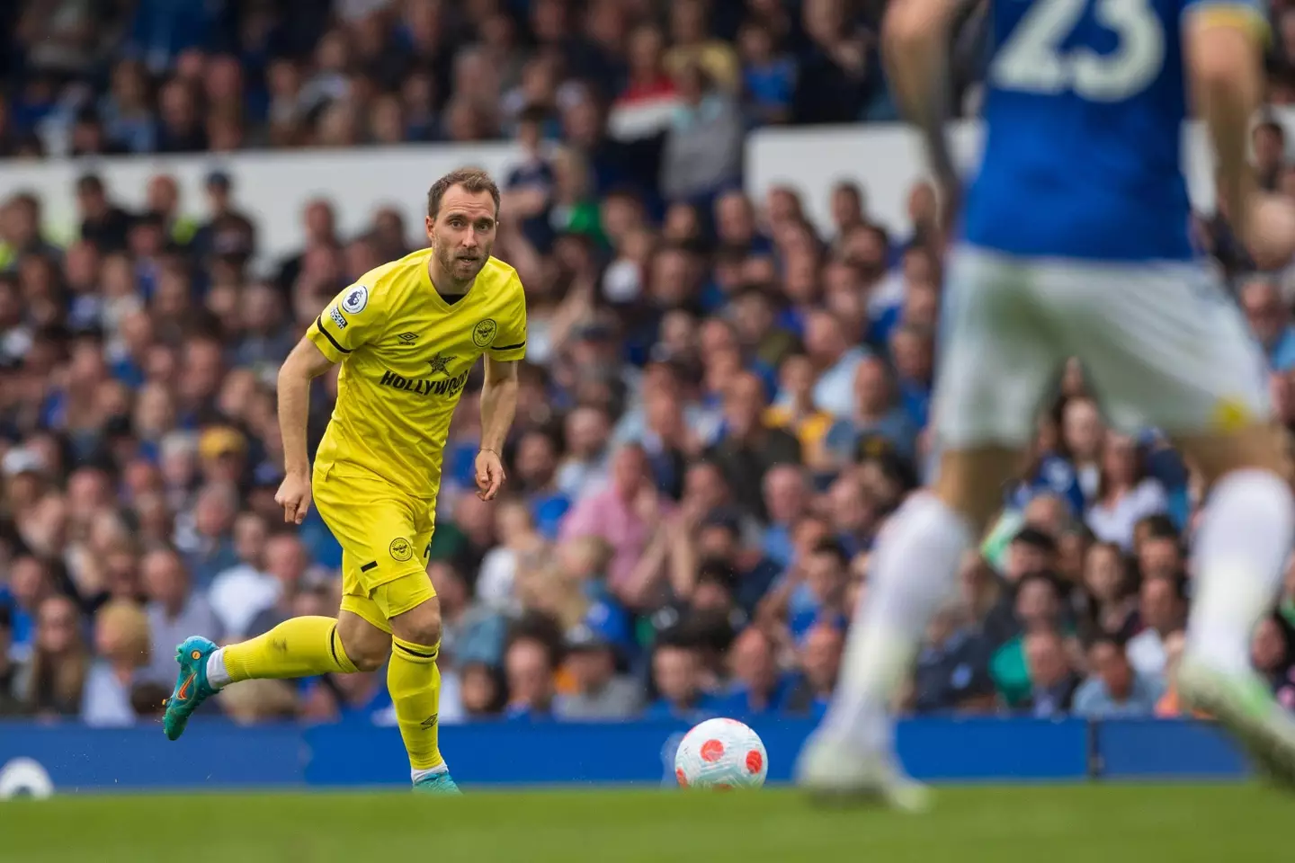 Eriksen impressed on his comeback to the Premier League. Image: Alamy