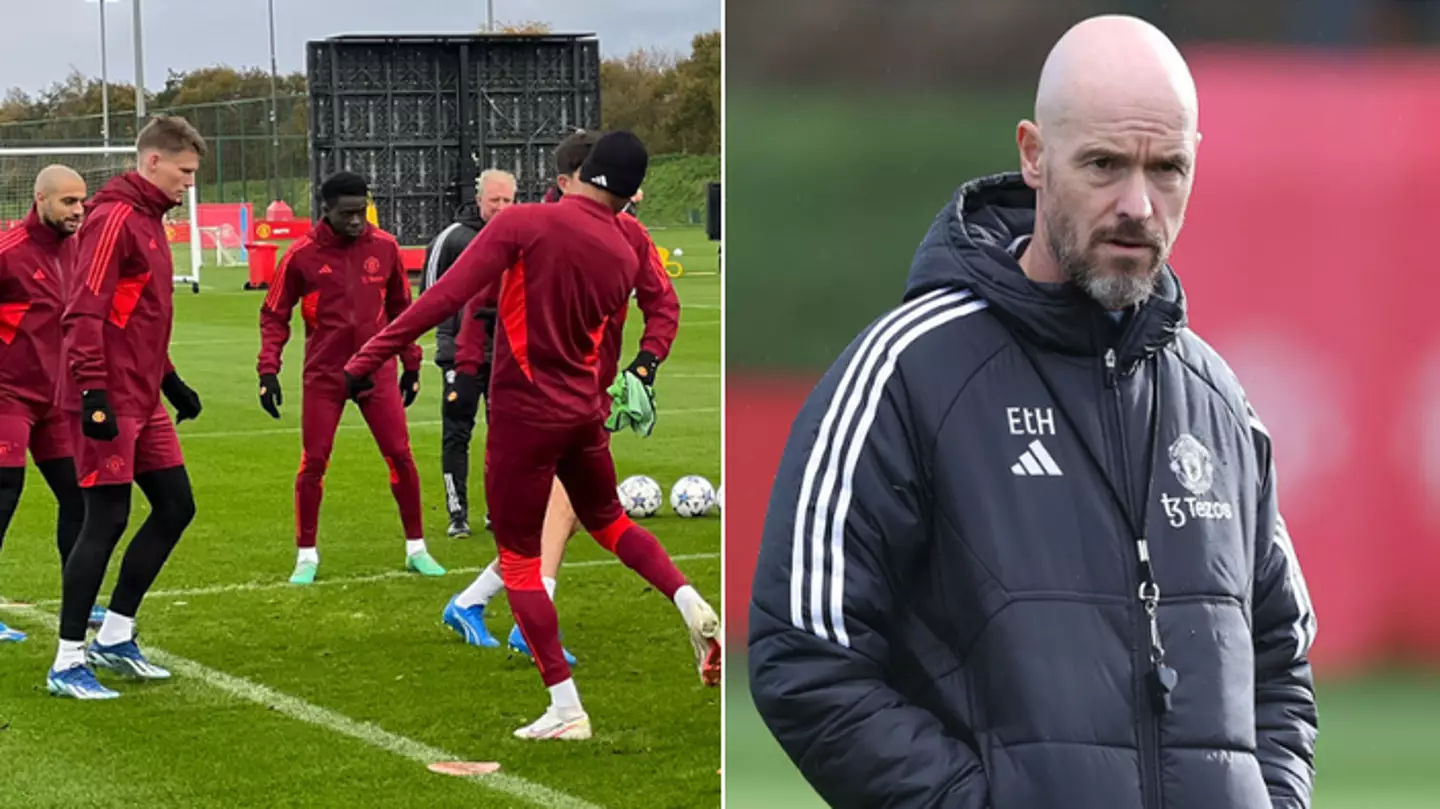 19-year-old wonderkid spotted in Man Utd training amid Erik ten Hag's desperate bid to avoid Angel Gomes repeat