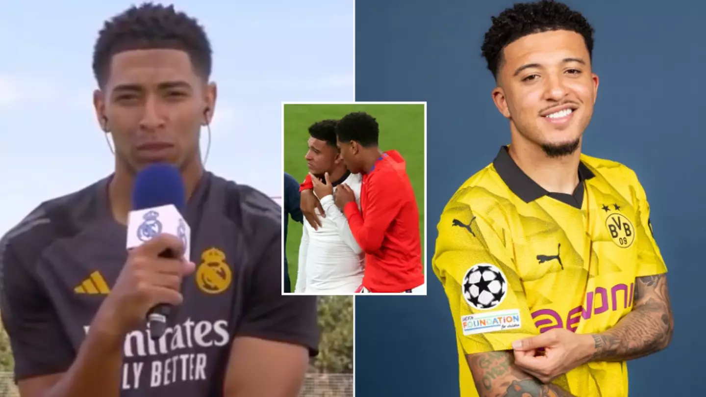 Jude Bellingham reveals text message he's received from Jadon Sancho ahead of Champions League final