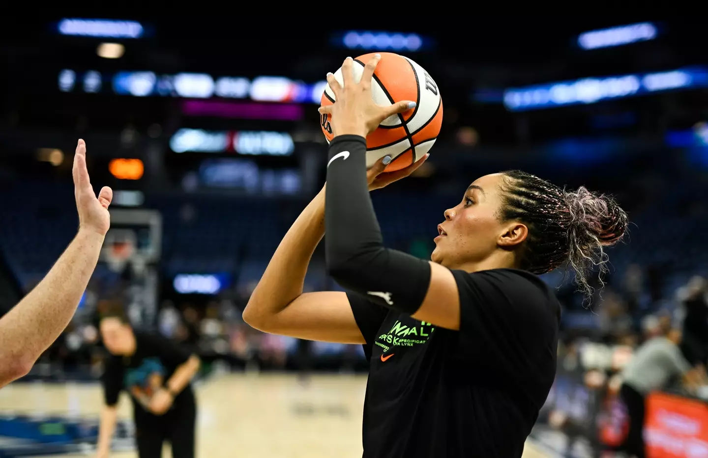 Napheesa Collier. Image: Stephen Maturen / Stringer via Getty