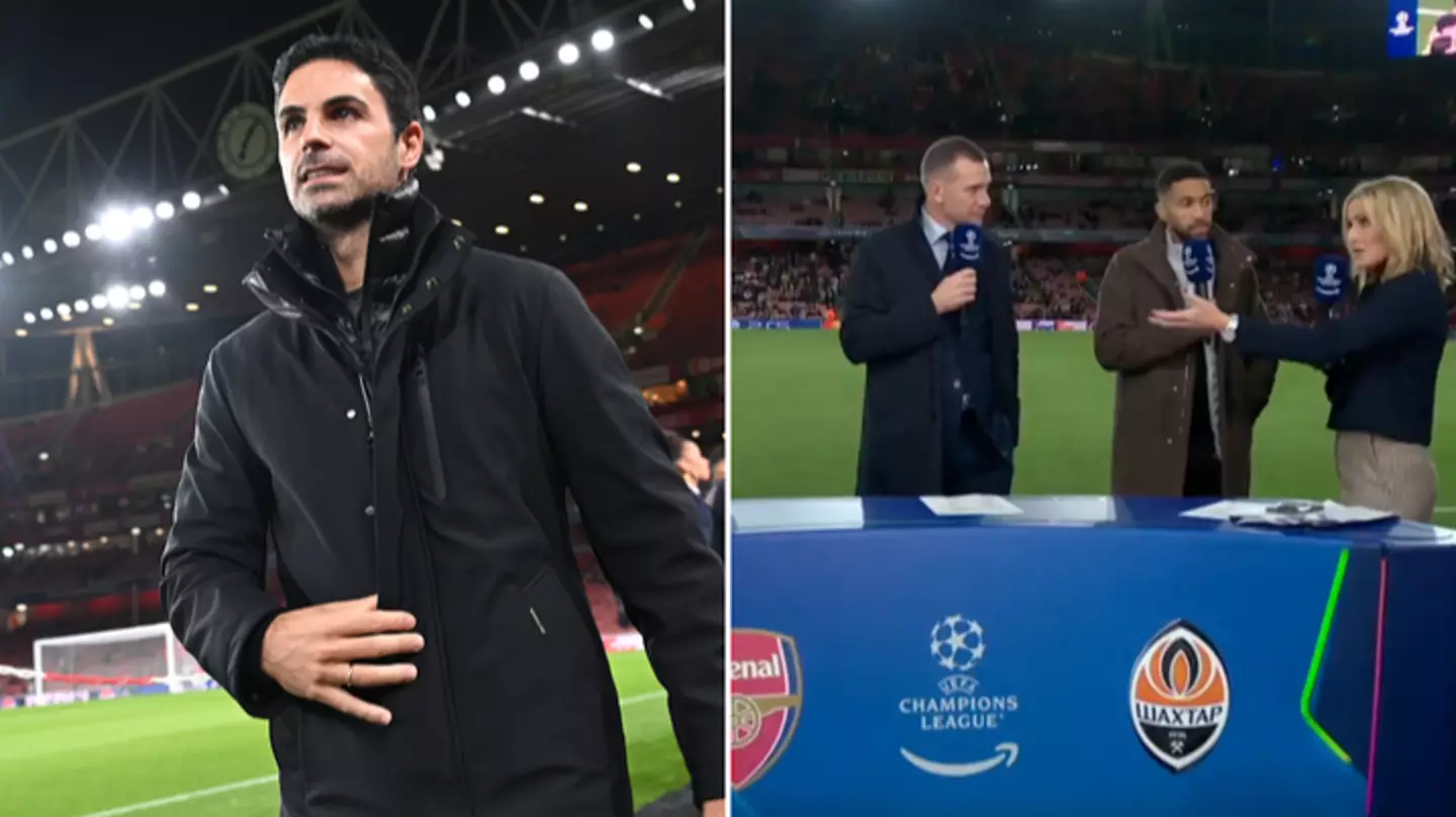 Arsenal fans stunned after spotting rival player in the stands before Shakhtar game and are all making the same point