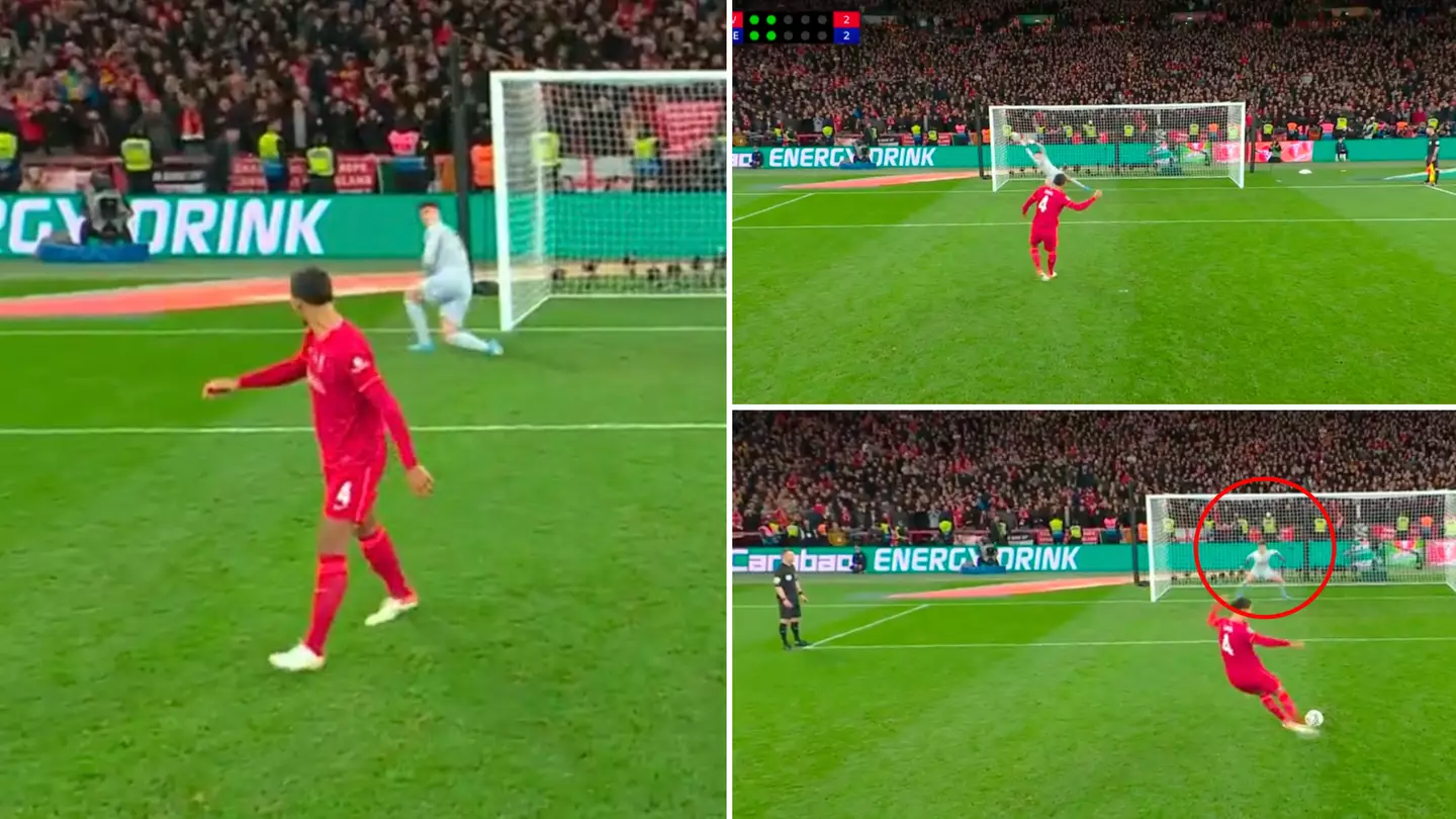 Kepa Tried To Psyche Out Virgil Van Dijk On His Penalty And It Definitely Didn't Work