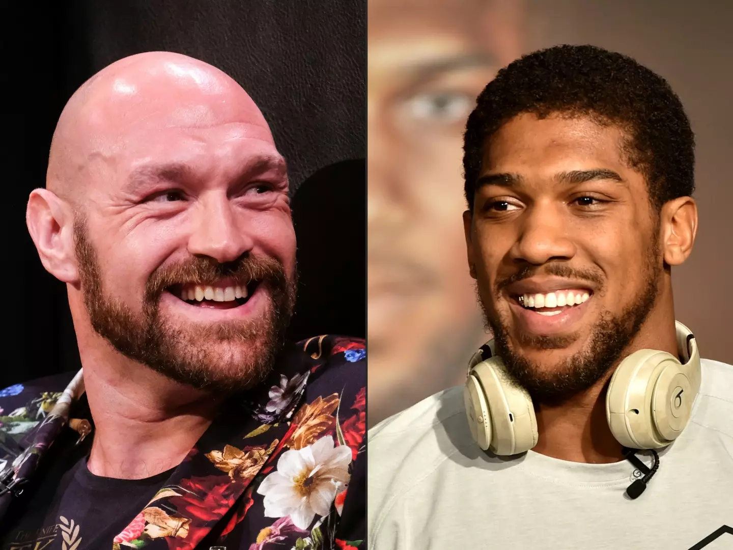 Tyson Fury and Anthony Joshua (Image: Getty)