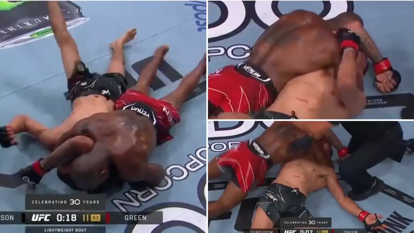 Tony Ferguson refused to tap out and was choked completely out in scary scenes at UFC 291