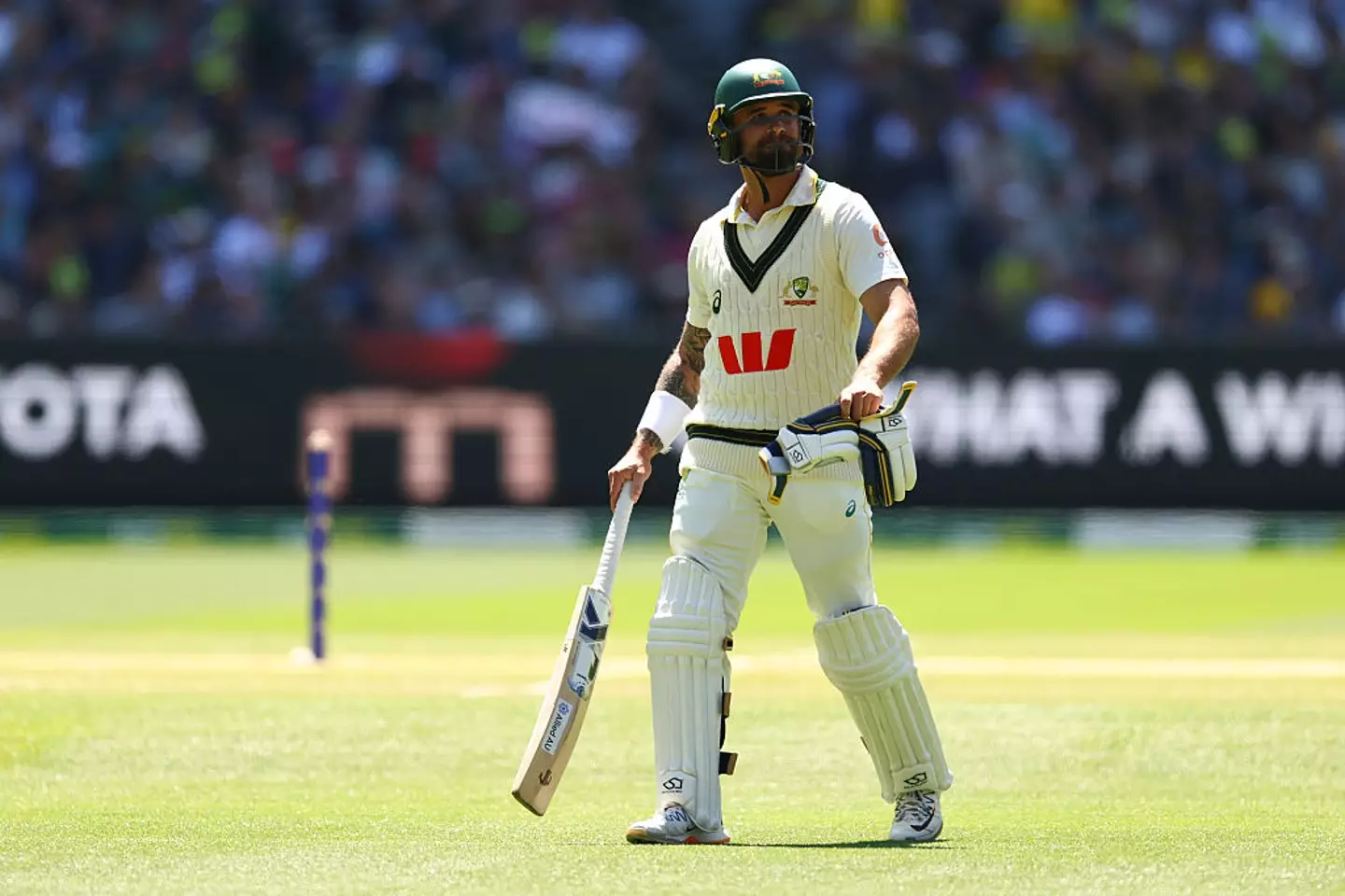 Jake Weatherald has struggled during the Ashes (Credit:Getty)