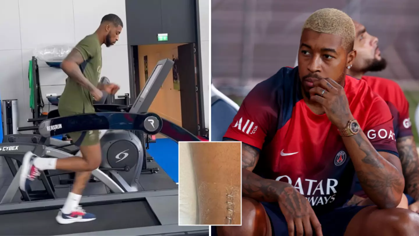 Presnel Kimpembe shows fans the full extent of his ruptured Achilles tendon injury in shocking image