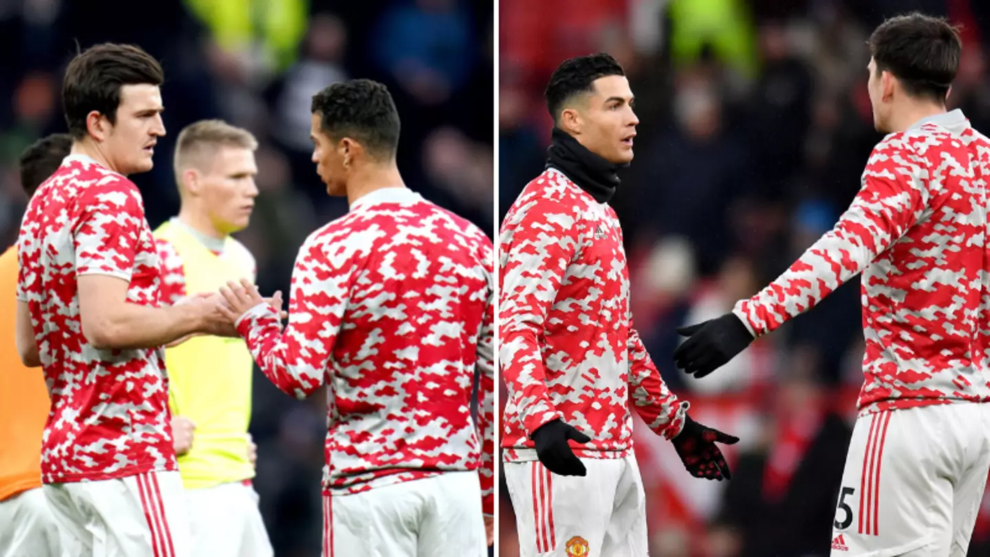 Manchester United's Dressing Room Became 'Split' Over 'Full-Blown Disagreement' Between Harry Maguire And Cristiano Ronaldo