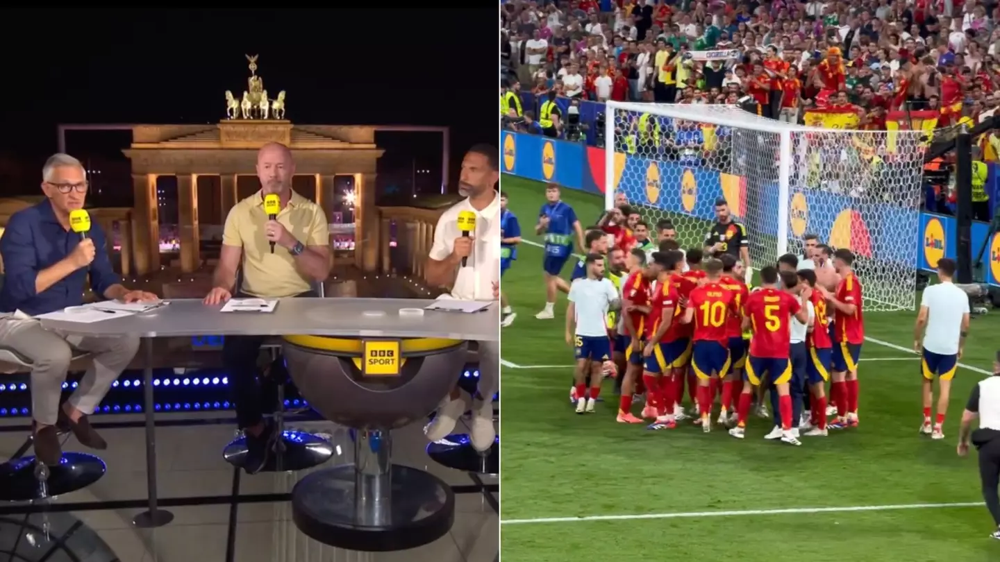 Spain captain Alvaro Morata appears to suffer freak injury caused by 'security guard' after reaching Euro 2024 final