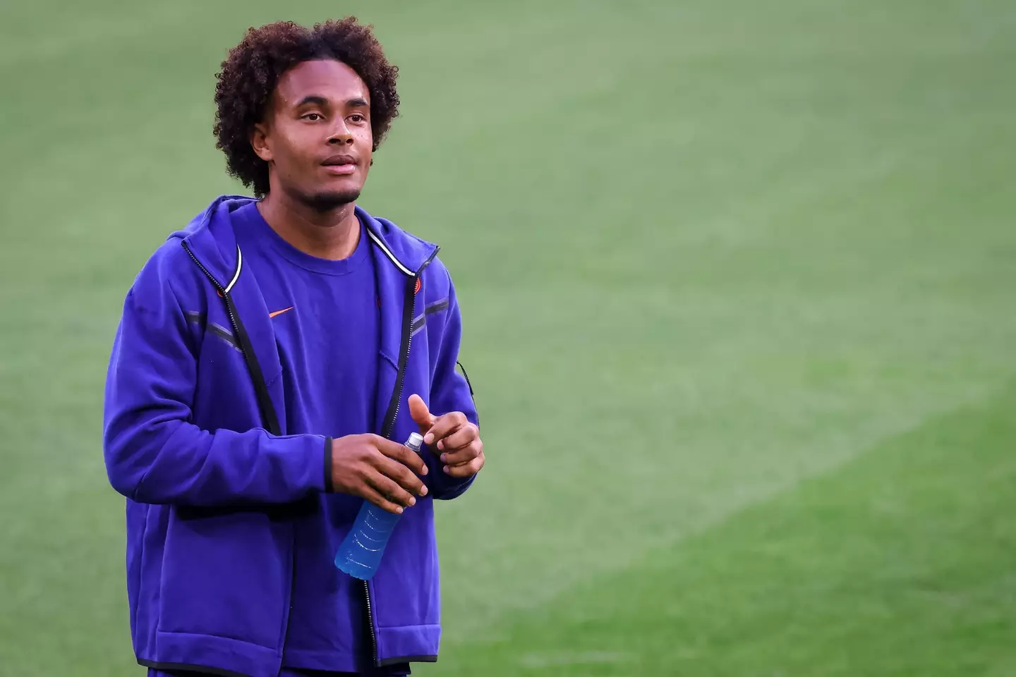 Zirkzee had been at the Euros with the Netherlands (Getty)