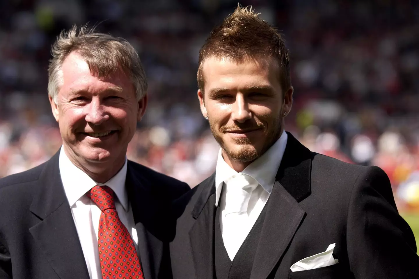 Ferguson and Beckham pictured together. (Image