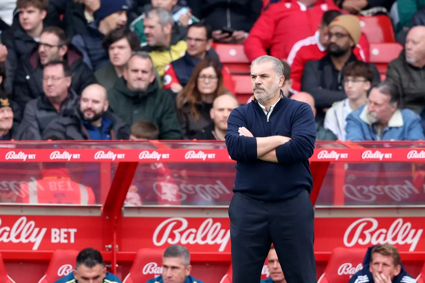 Ange Postecoglou has been sacked by Nottingham Forest. Image: Getty