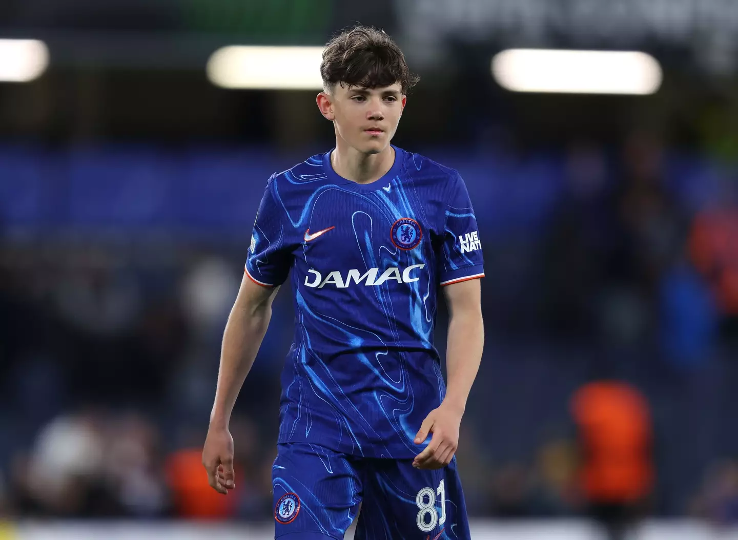Reggie Walsh is Chelsea's youngest European starter. Image: Getty
